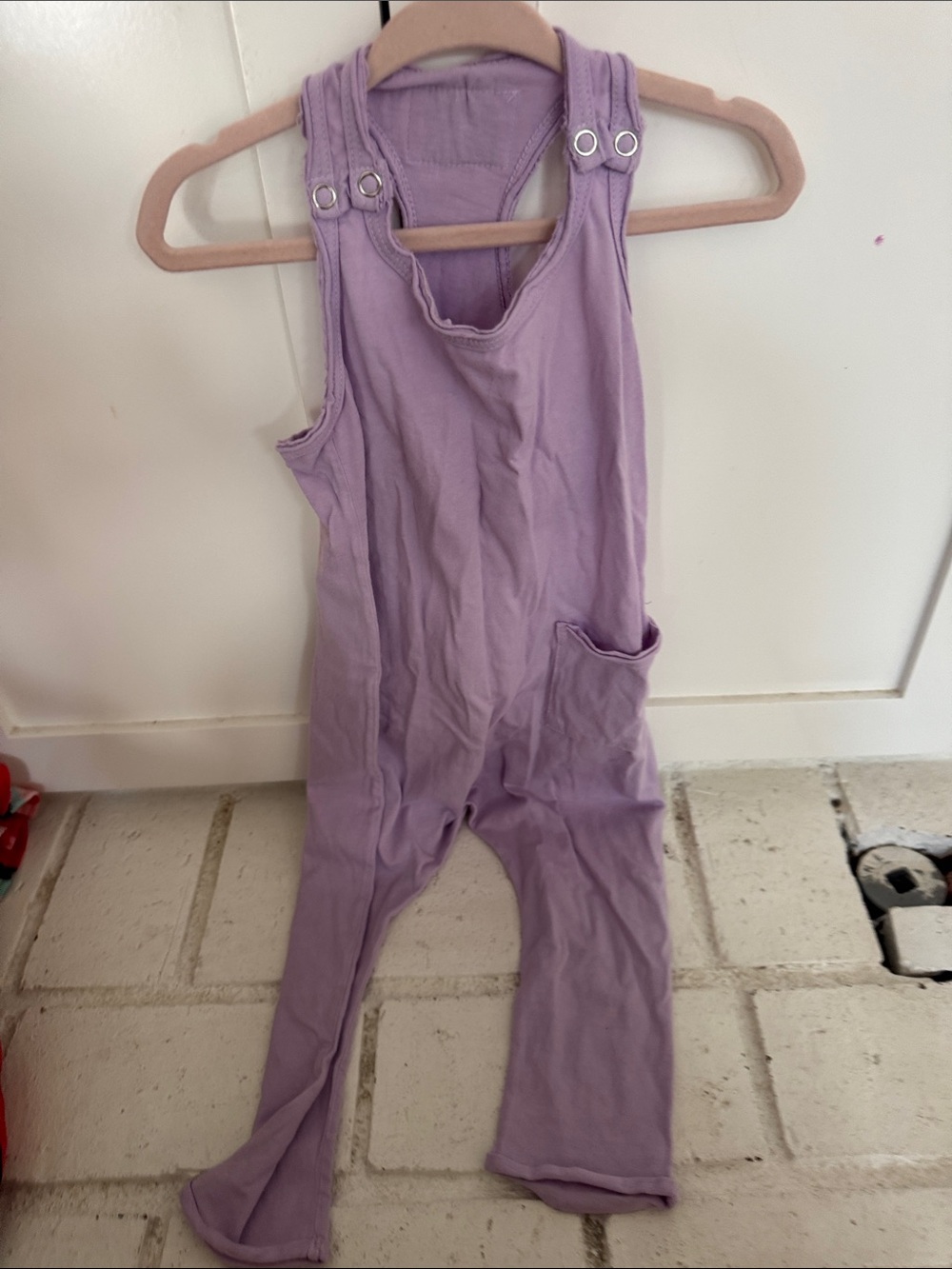 Lavender Kids One-Piece Bodysuit Romper